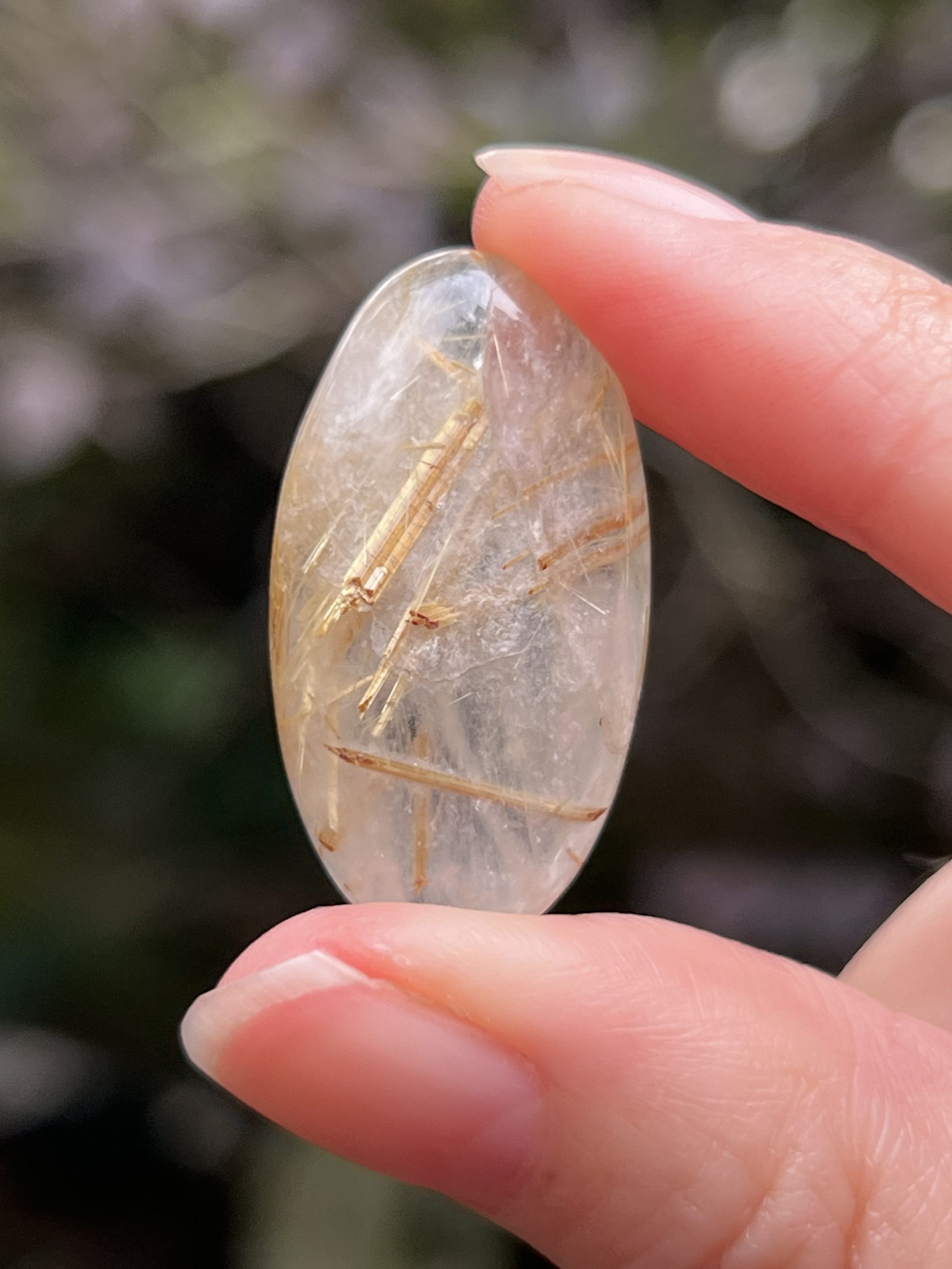 ANGEL HAIR QUARTZ/RUTILIATED QUARTZ